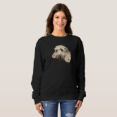 Weiches Wheaton Terrier Design Sweatshirt (Vorne ganz)
