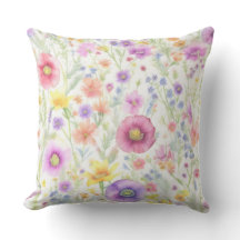 weiches Wildblumen-Pastellmuster