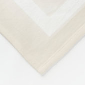 Weiches Winterlicht Fleecedecke (Ecke)