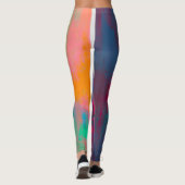 Weichfarbe Leggings (Rückseite)