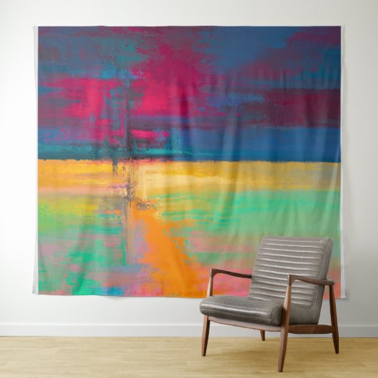Weichfarbe Wandteppich (Beispiel (Horizontal))