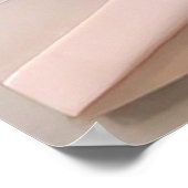 Weichfarben modern abstrakt für Zuhause Poster (Ecke)