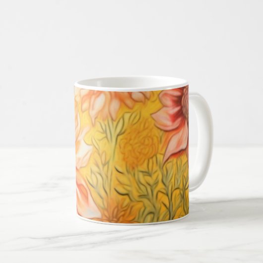 Weichfloral Kaffeetasse (VorderseiteRechts)