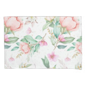 Weichfloral Kissenbezug (Vorderseite-Links)