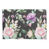 Weichfloral Kissenbezug (Vorderseite-Links)