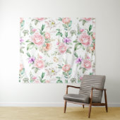 Weichfloral Wandteppich (Beispiel (Horizontal))