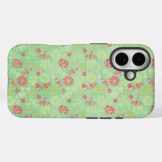 Weichfloralen Case-Mate iPhone Hülle (Rückseite (Horizontal))