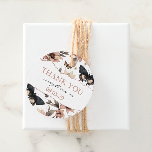 Weichfloralmatten Geschenkanhänger (Beispiel)