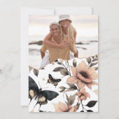 Weichfloralmatten Save The Date (Rückseite)