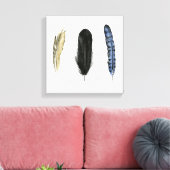 Weichfüße I Leinwanddruck (Insitu (Wohnzimmer))