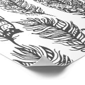 Weichfüßer Doodle 2 Poster (Ecke)