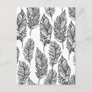 Weichfüßer Doodle Postkarte