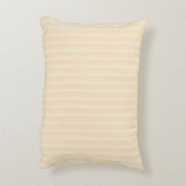 Weichgelb gestreift dekokissen (Rückseite(Vertikal))