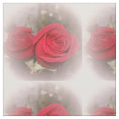 Weichgewebe aus Rote Rosen Stoff (Nahaufnahme)
