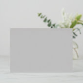 Weichgrau geometrisch folieneinladung (Stehend vorne)
