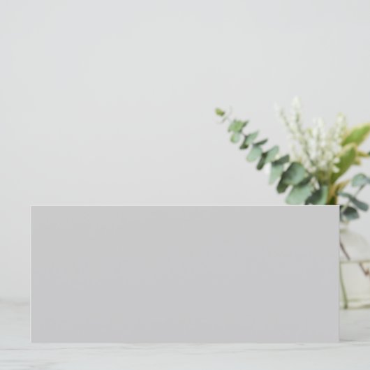 Weichgrau geometrisch menükarte (Stehend Vorderseite)