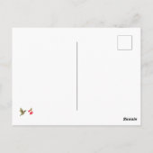 Weichgrüner Sommer Postkarte (Rückseite)