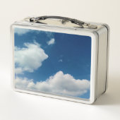 Weichheit den Wolken Metall Brotdose (Rückseite)