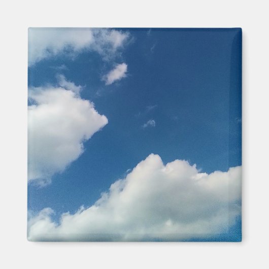 Weichheit gegenüber den Wolken Magnet (Vorne)