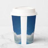 Weichheit gegenüber den Wolken Pappbecher (Links)