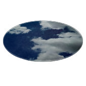 Weichheit gegenüber den Wolken Schneidebrett (Ecke)