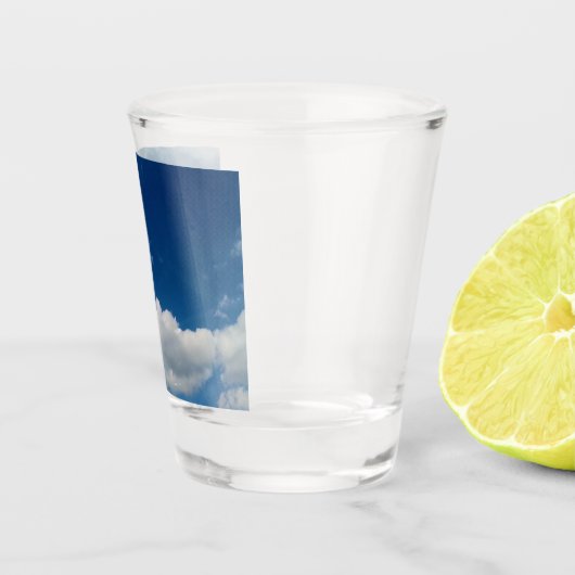 Weichheit in den Wolken Schnapsglas (Rechts)