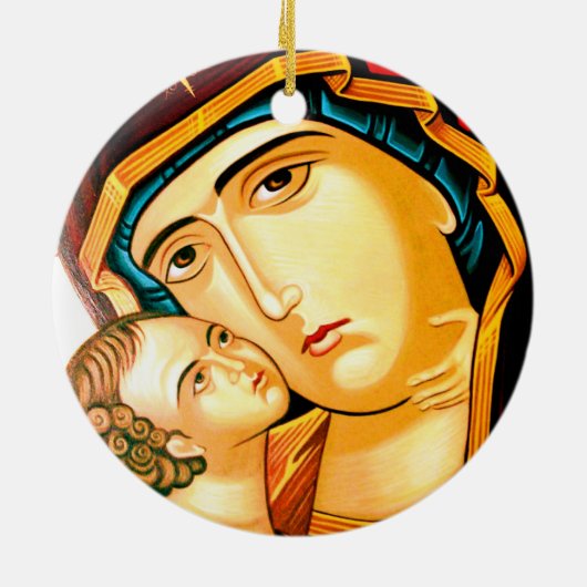 Weichheit Keramik Ornament (Hinten)