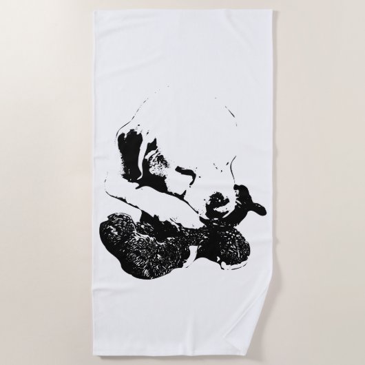 Weichheit Strandtuch (Vorderseite)