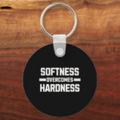 Weichheit überwindet Härte. Festigkeitsnachweis Schlüsselanhänger (Vorderseite)
