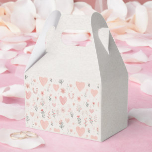 Weichherzmuster-Gunstbox Geschenkschachtel
