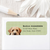 Weichkalotte Rücksendeadressen-Aufkleber (Insitu)