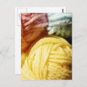 Weichkästen aus Garn Postkarte (Vorne/Hinten)