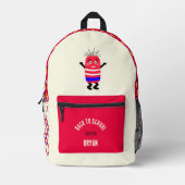 Weichkautschuk Bedruckter Rucksack (Vorderseite)