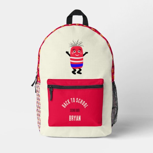 Weichkautschuk Bedruckter Rucksack (Vorderseite)