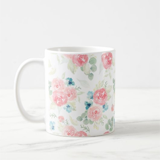 Weichkorallenblumenstrauch Kaffeetasse (Links)