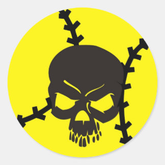 Weichkugel Runder Aufkleber