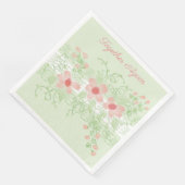 Weichpastellgrün Serviette (Ecke)