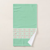 Weichpastellmuster Badhandtuch Set (Handtuch)