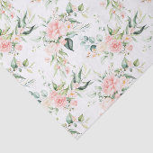 Weichpastellmuster in Rosa Rose Blume Seidenpapier (Ausschnitt)