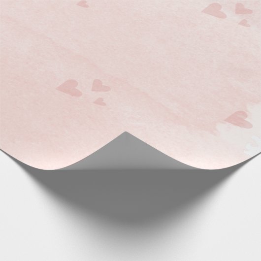Weichpastellpapier Pink Wrapping Paper Geschenkpapier (Ecke)