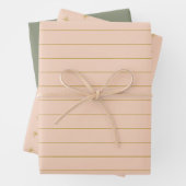 Weichpastellsteine Geschenkpapier Set (Beispiel)