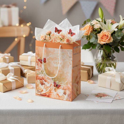 Weichpfirsich Mittlere Geschenktüte