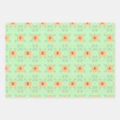 Weichpfirsichfloral Geschenkpapier Set (Vorderseite 2)