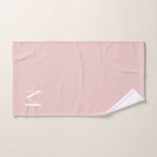 Weichpinke - Monogramm hinzufügen Handtuch (Handtuch)
