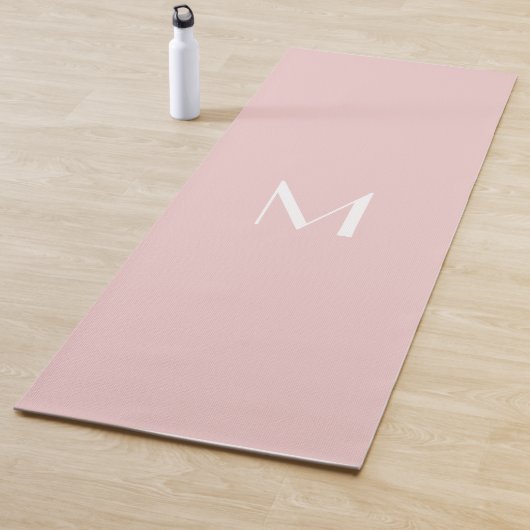 Weichpinke - Monogramm hinzufügen Yogamatte (Beispiel)