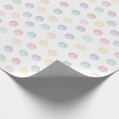 Weichpolka-Punkte - jeder Fall Geschenkpapier (Ecke)