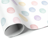 Weichpolka-Punkte - jeder Fall Geschenkpapier (Rolleneckpunkt)