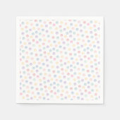 Weichpolka-Punkte - jeder Fall Serviette (Vorderseite)