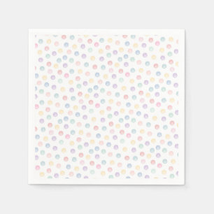 Weichpolka-Punkte - jeder Fall Serviette