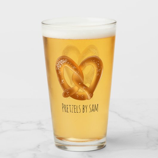 Weichpräzel mit Salz Glas (Vorne (Gefüllt))